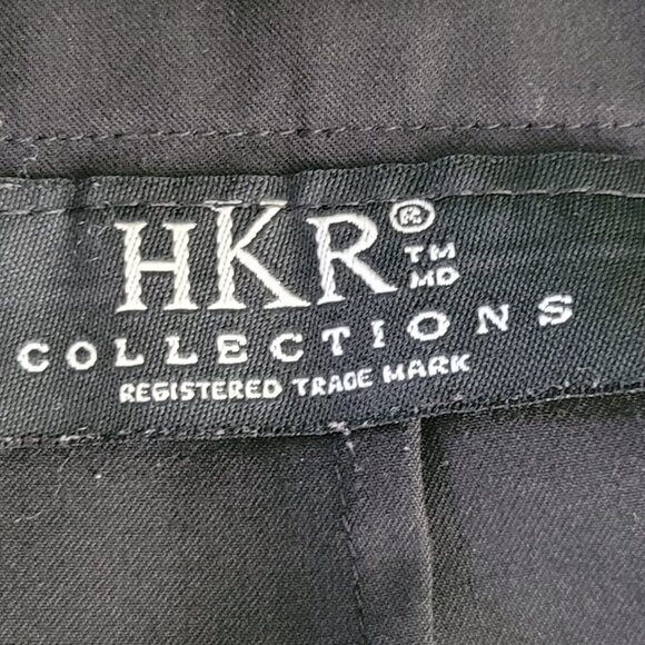 HKR Collections Women Black Back Zip Business Casual Pleated Mini Skirt Size XL - Picture 6 of 12